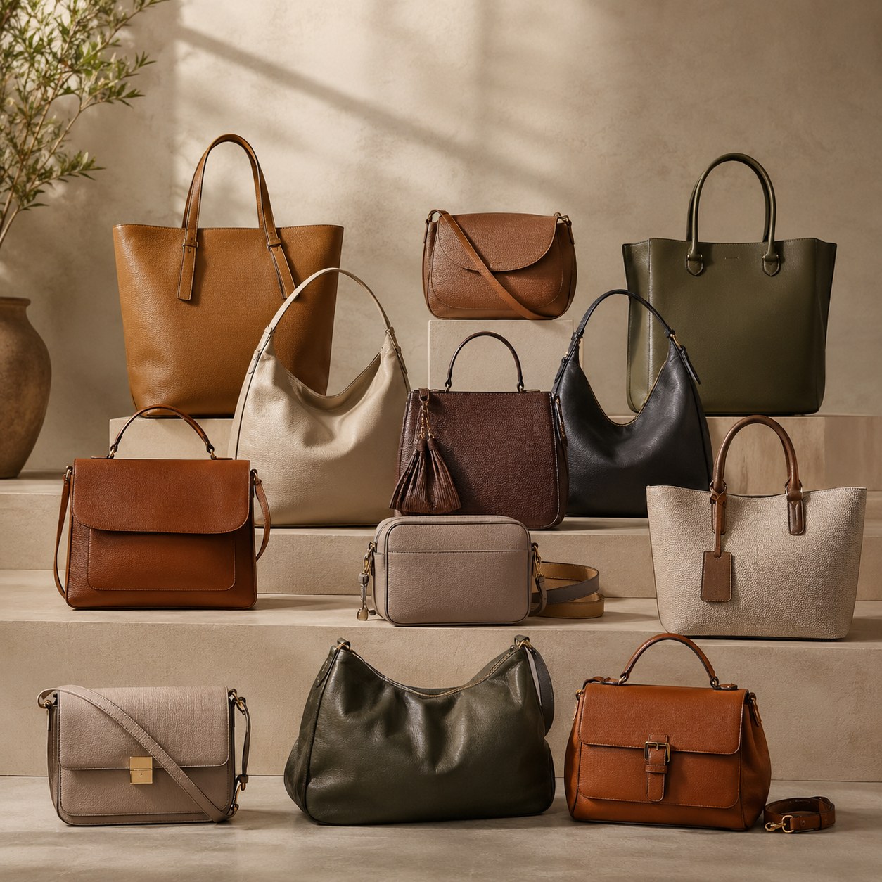Affordable Made in Italy leather handbags for wholesale buyers and resellers