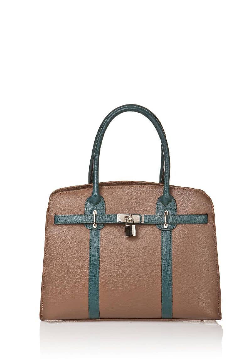 Italian private label of leather handbags made in Italy, bag